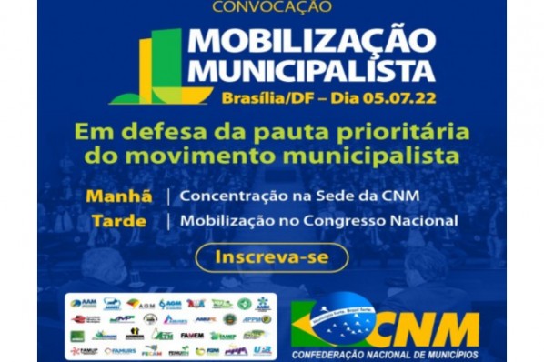 CNM convoca mobilização em 5 de julho contra aumento de despesas e redução de receitas dos Muni...